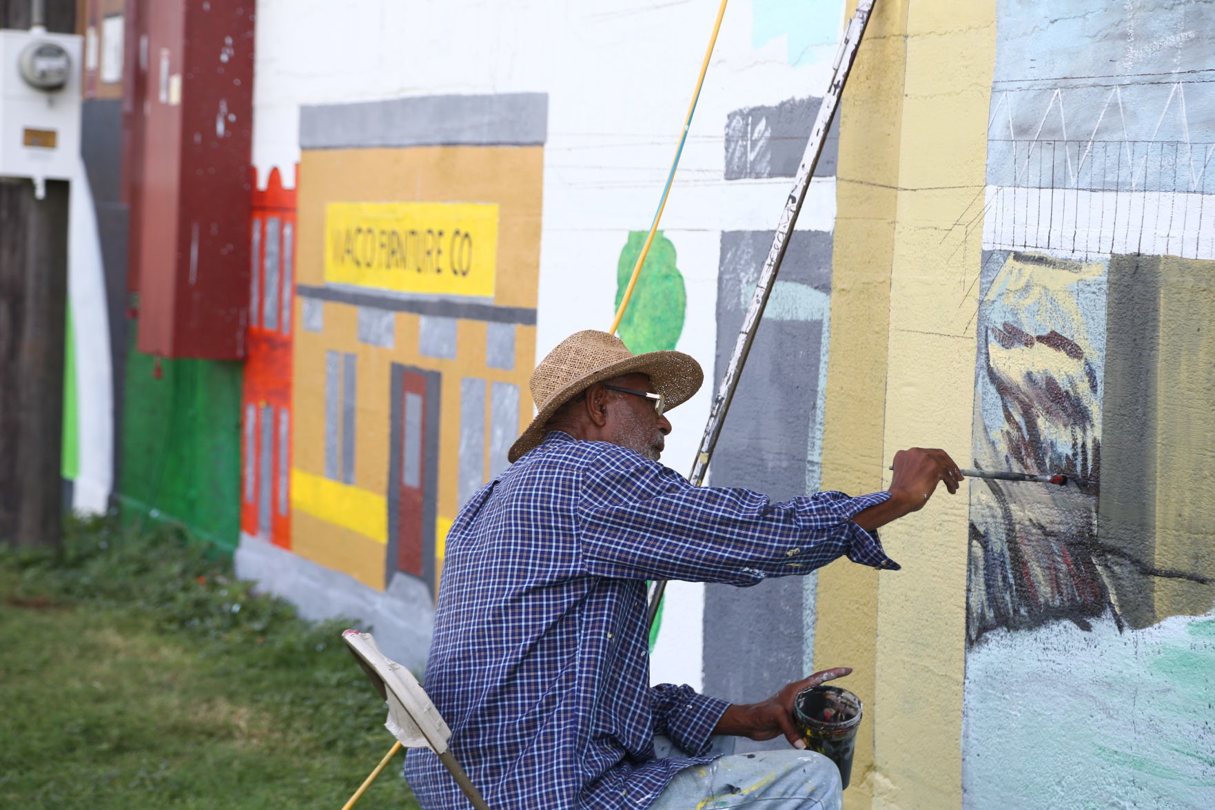 Diversified mural